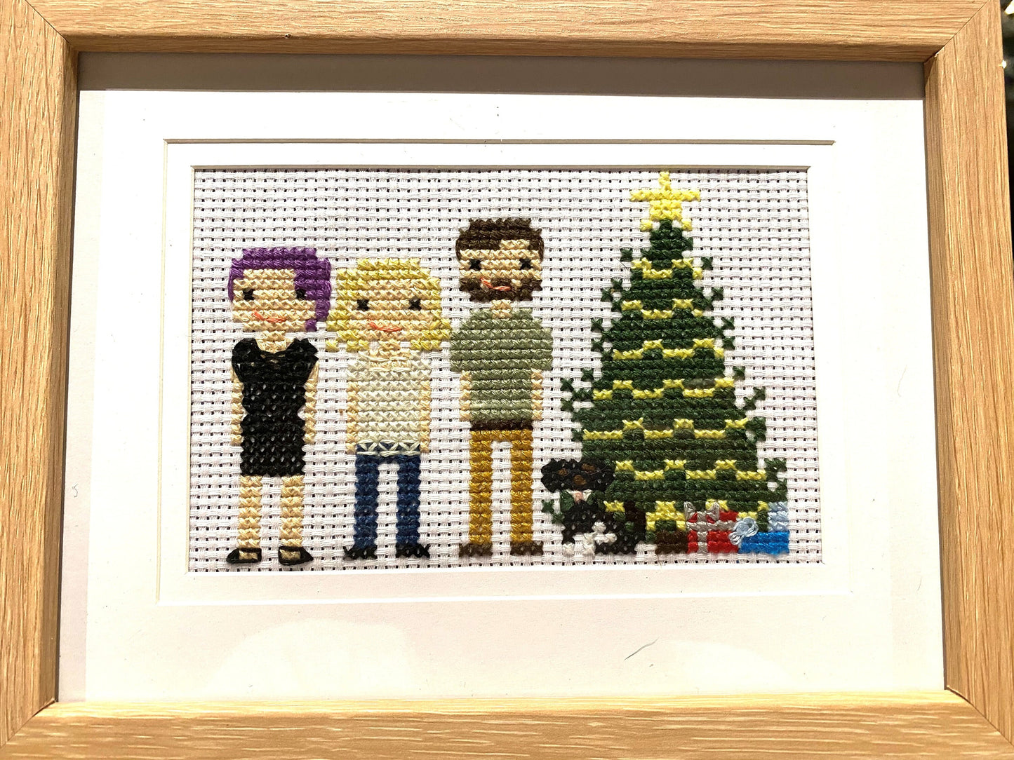 Family Christmas Cross Stitch