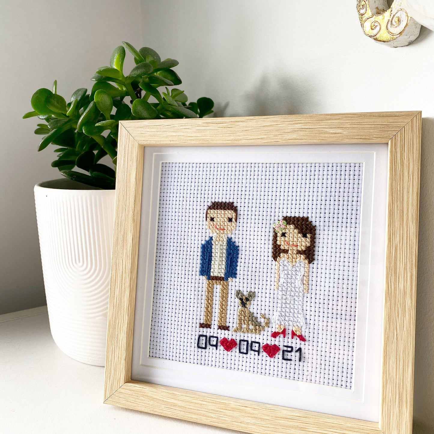 Wedding/Anniversary Cross Stitch