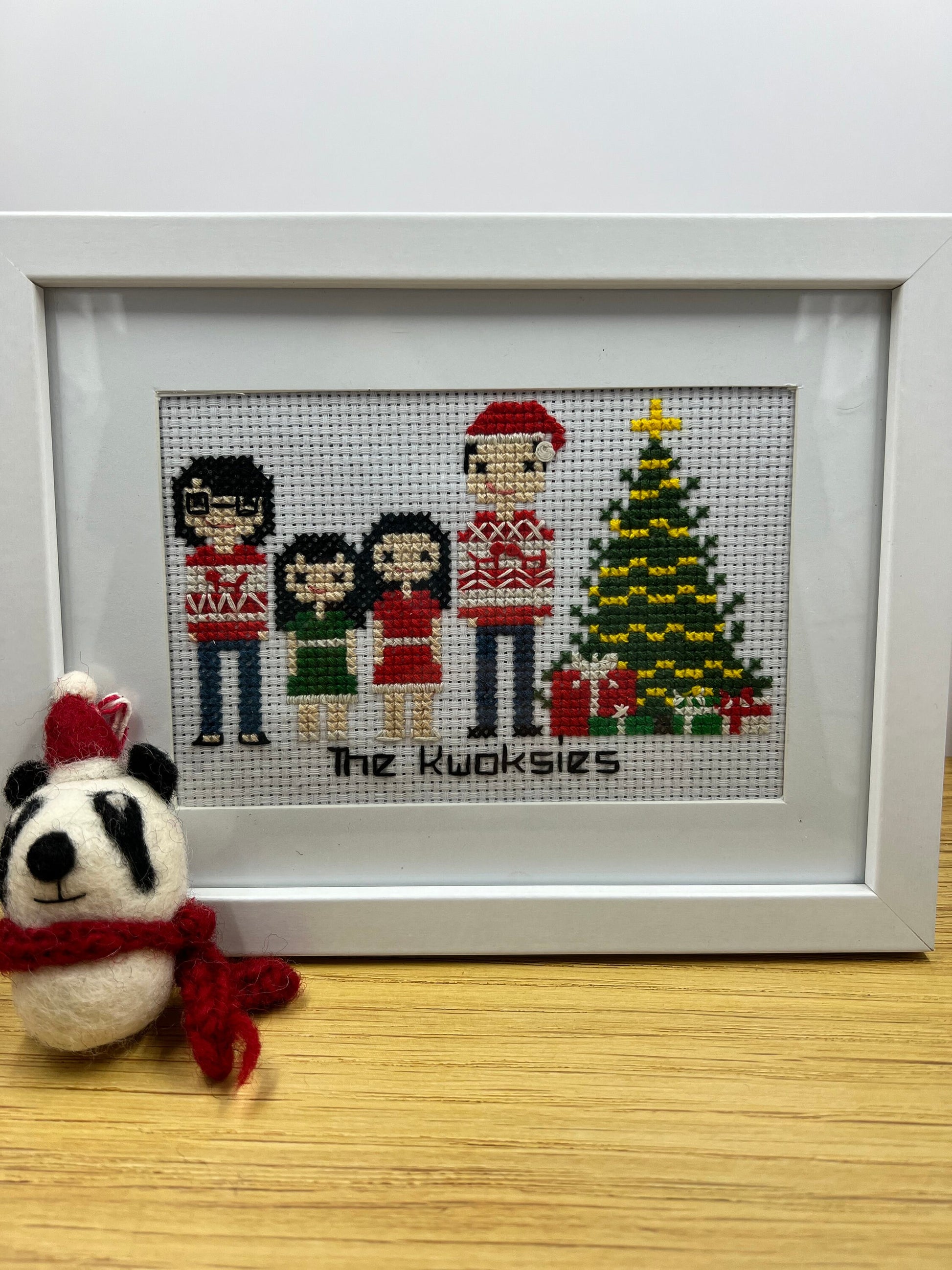 Family Christmas Cross Stitch