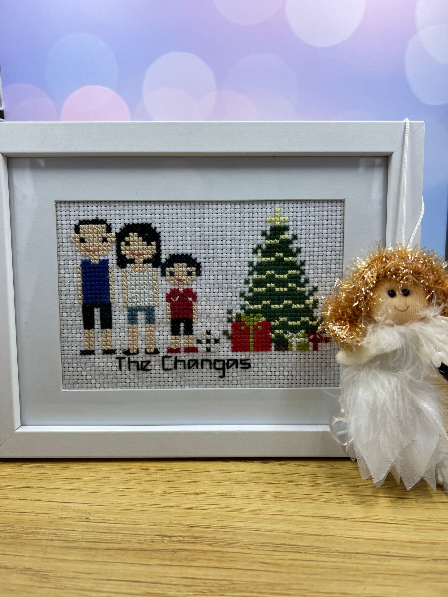 Family Christmas Cross Stitch