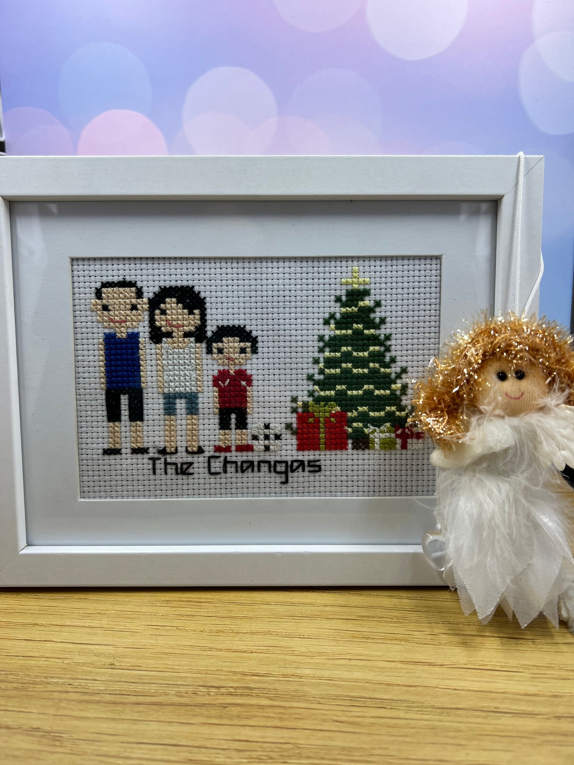 Family Christmas Cross Stitch