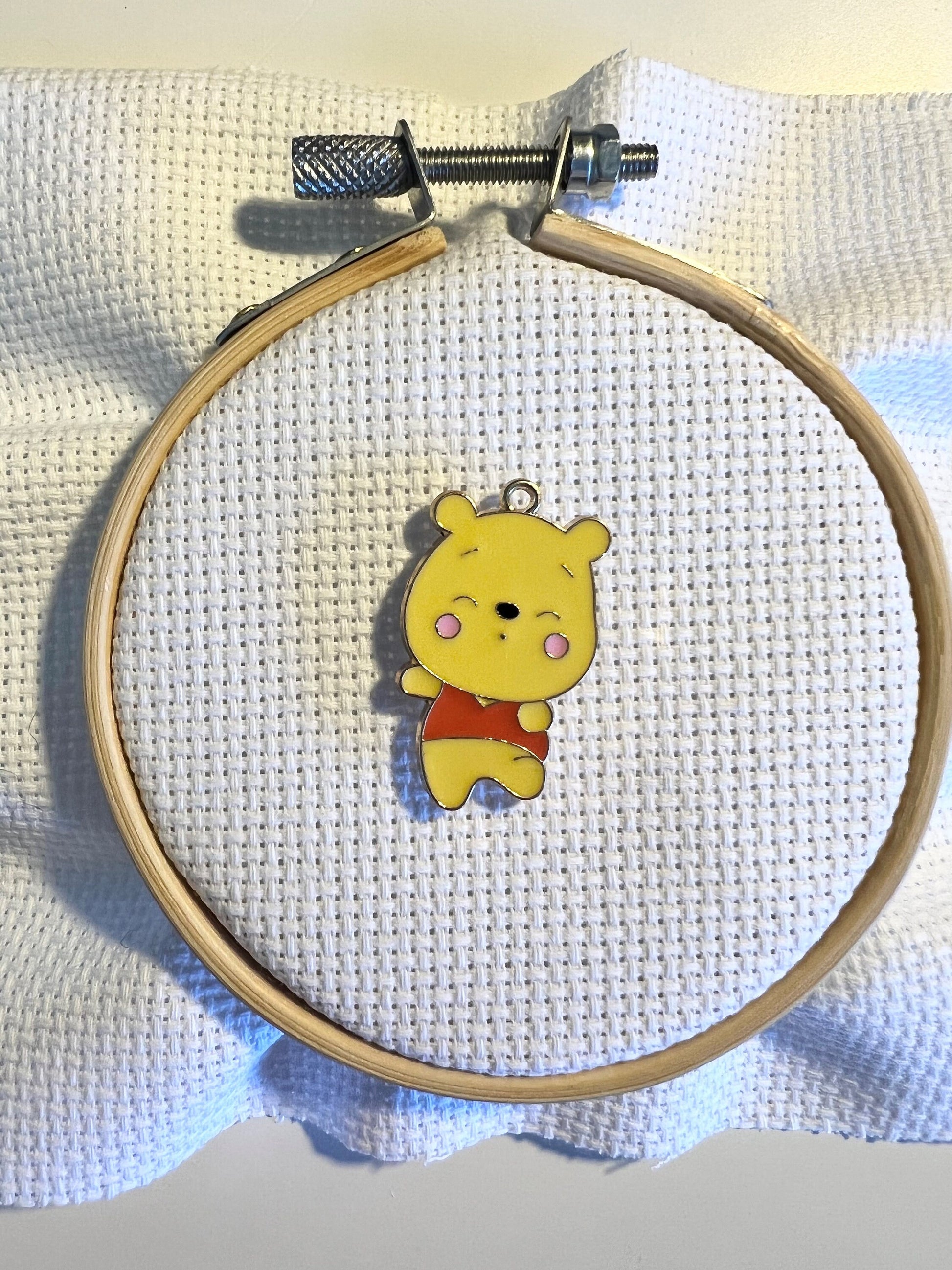 Disney needle minder | Winnie the pooh | magnetic needle minder | embroidery | cross stitch