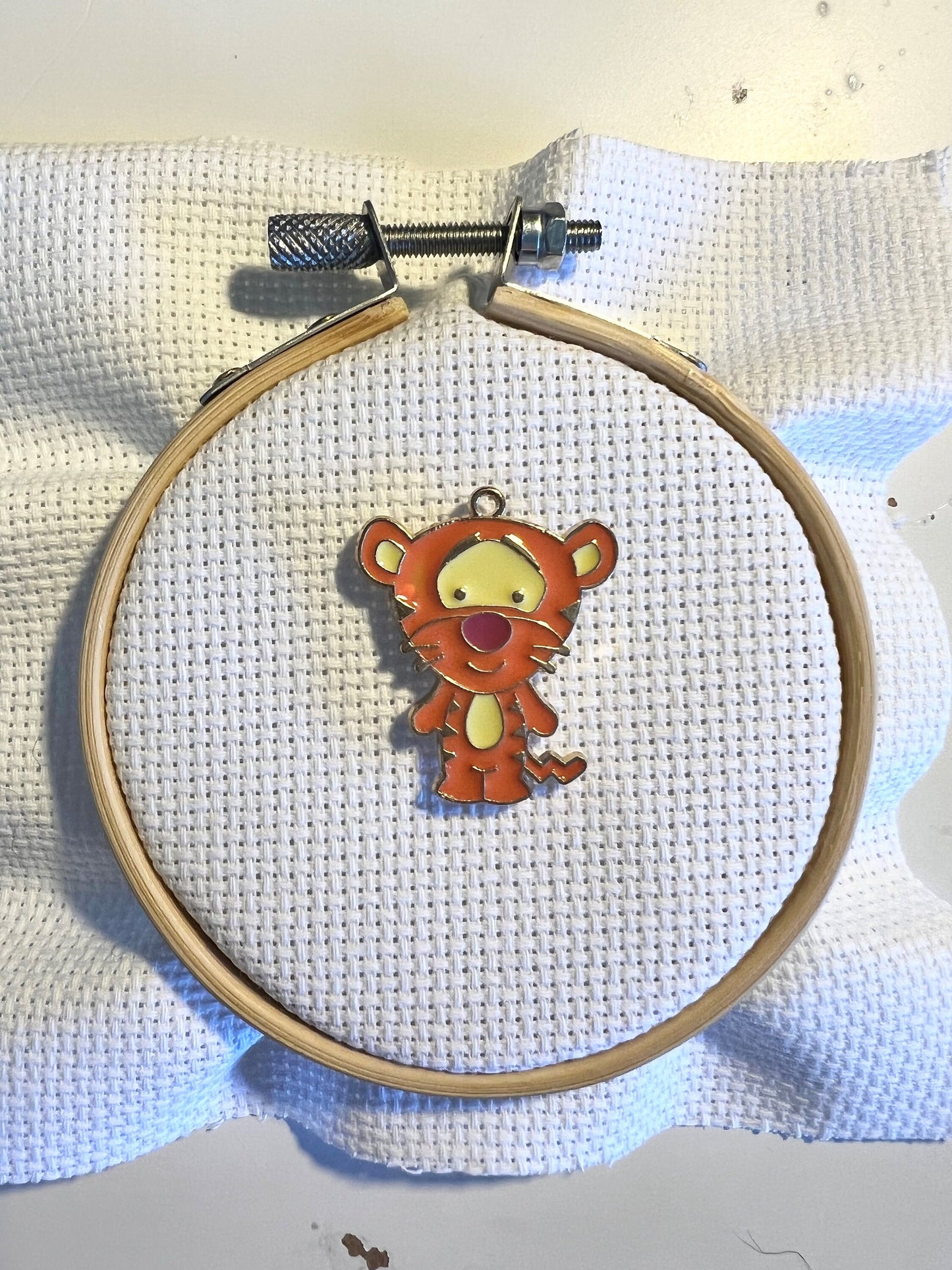 Disney needle minder | Winnie the pooh | magnetic needle minder | embroidery | cross stitch