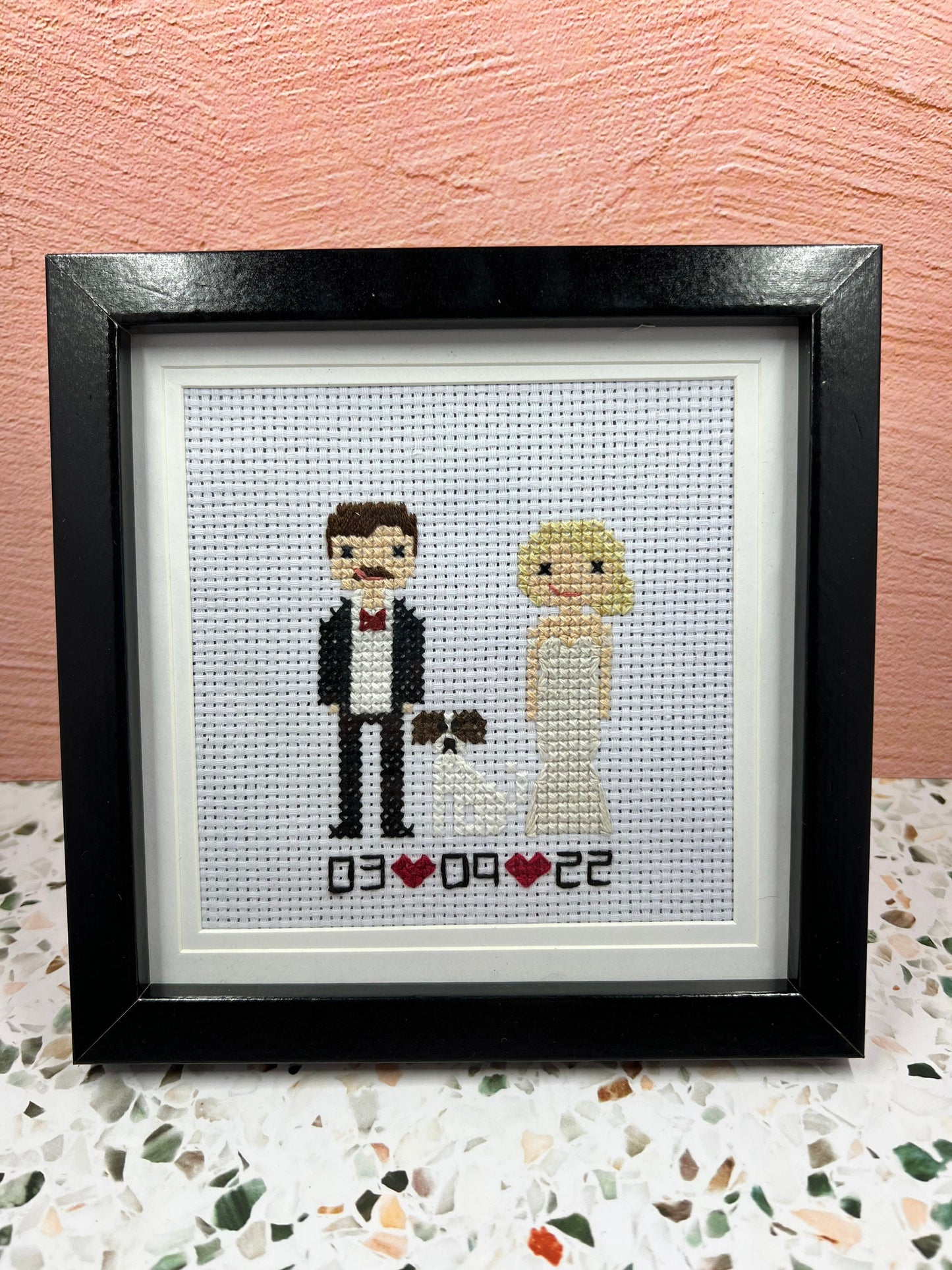 Wedding/Anniversary Cross Stitch