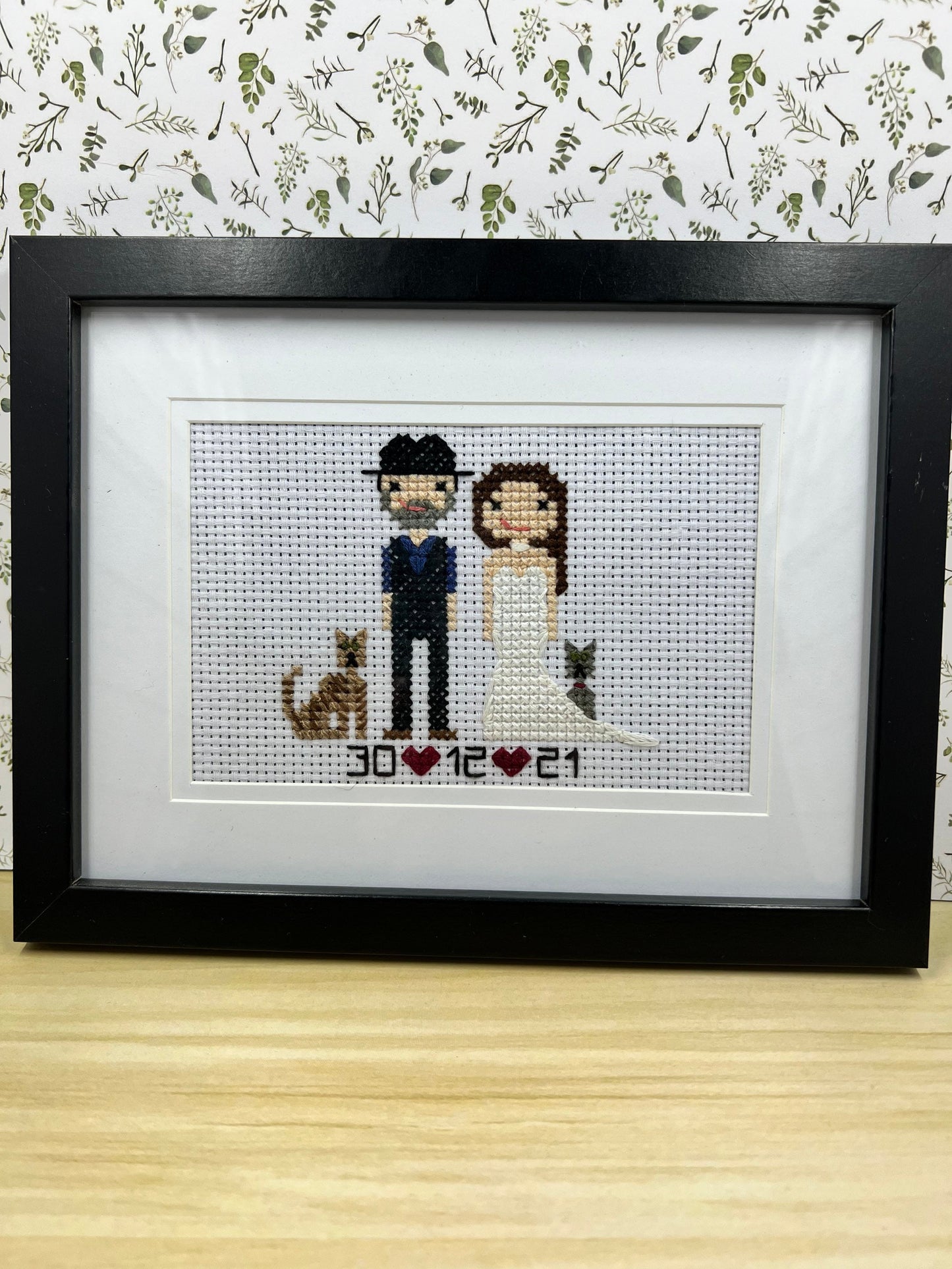 Wedding/Anniversary Cross Stitch