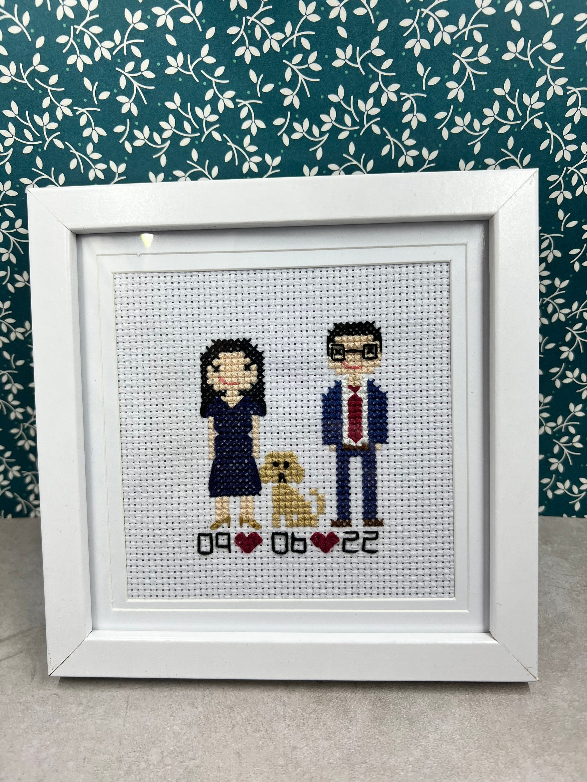 Wedding/Anniversary Cross Stitch