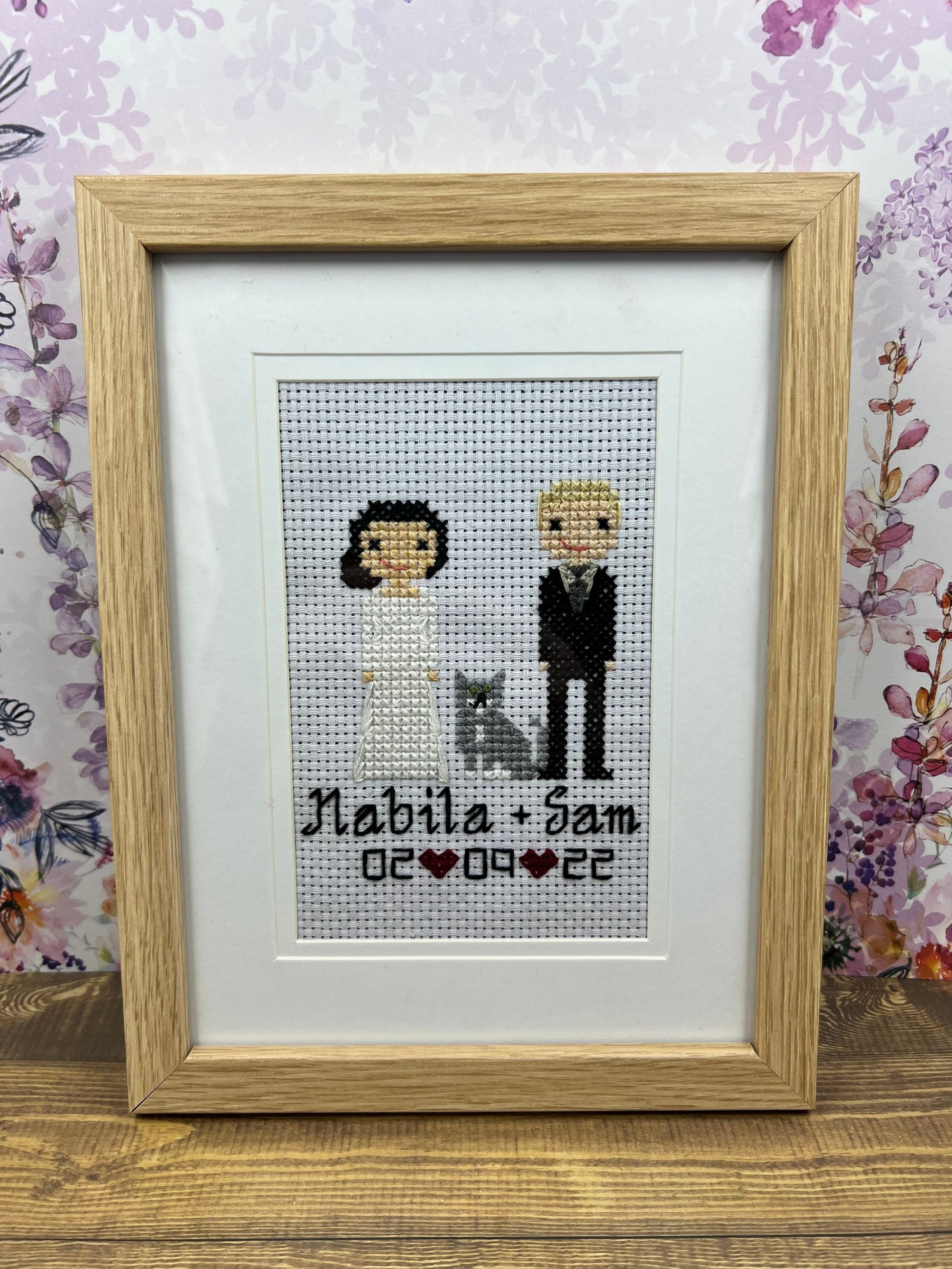 Wedding/Anniversary Cross Stitch