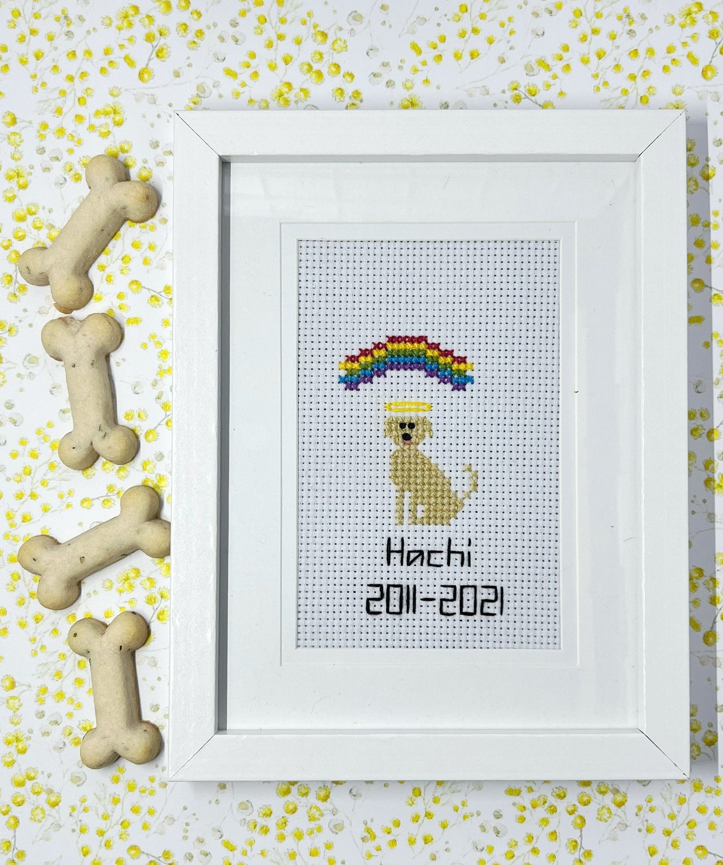 Pet Memorial Cross Stitch