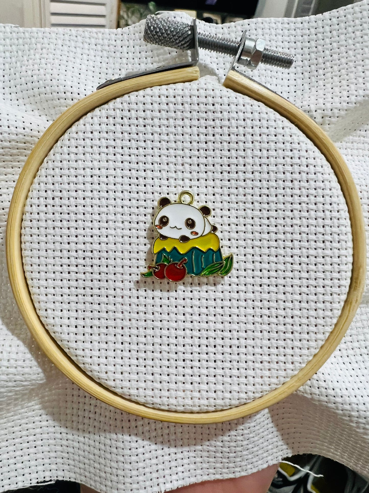 Cute Panda Needle Minder | Embroidery Minder