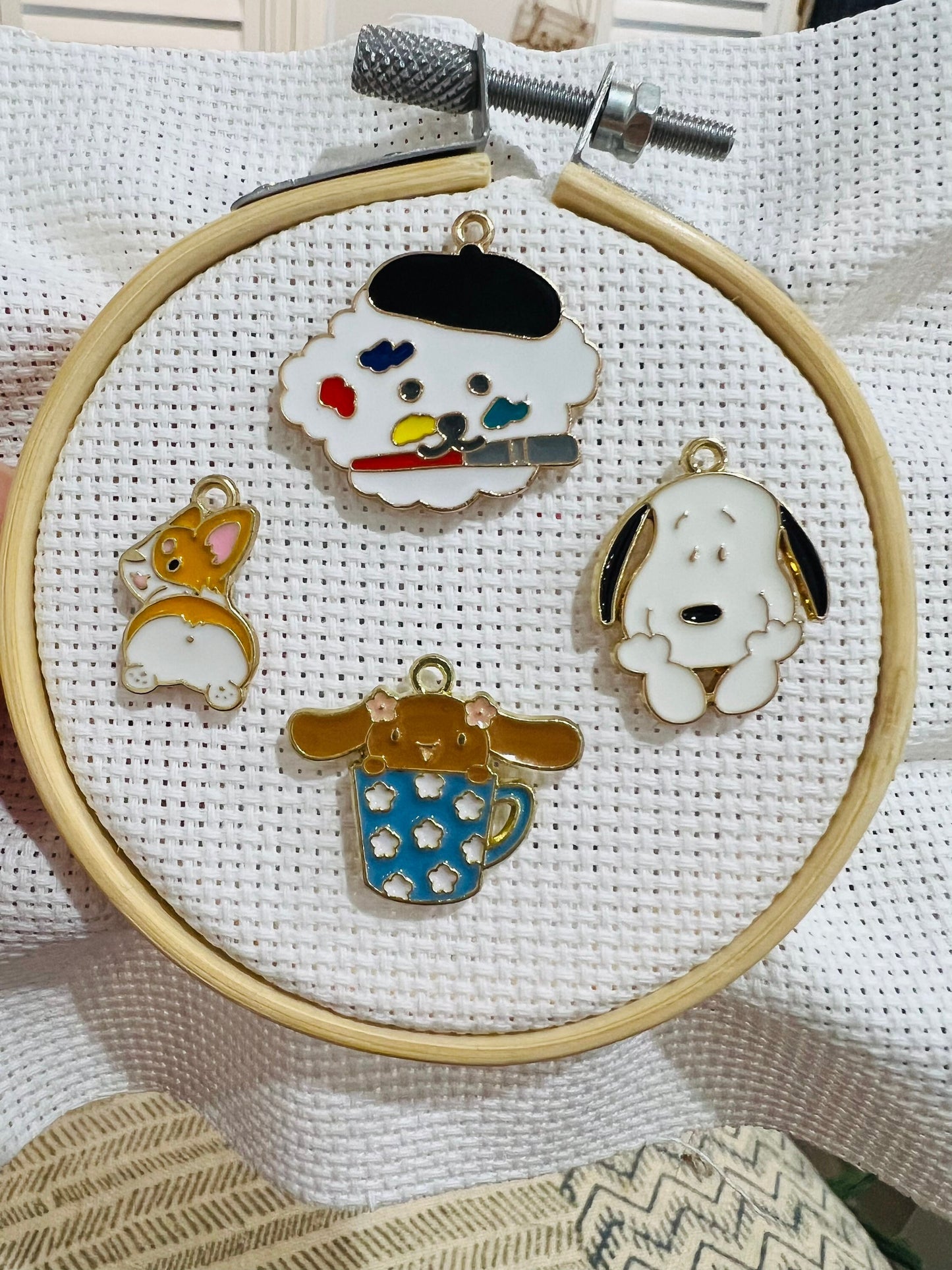 Cute Puppy Needle Minder | Embroidery minder